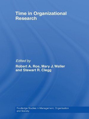 cover image of Time in Organizational Research